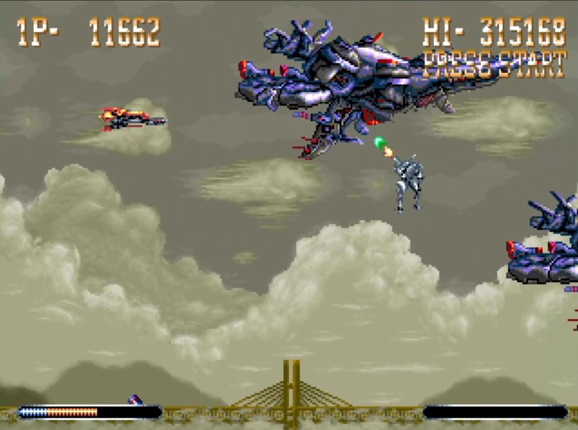 Hyper Duel - геймплей игры Arcade